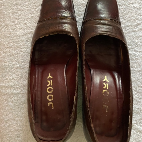 Brown and burgundy shoes. EU size 38 - Picture 3 of 5